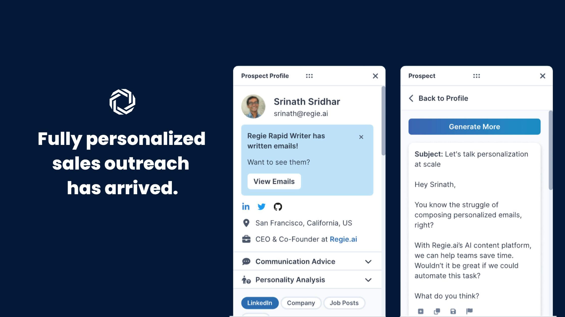 Meet Regie.ai Rapid Writer for Sales