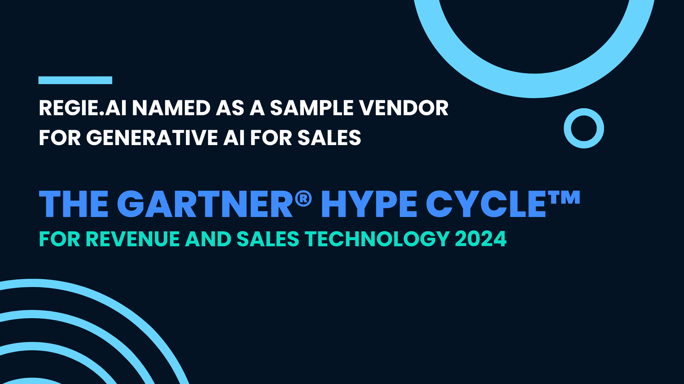 Regie.ai Listed in Gartner 2024 Hype Cycle
