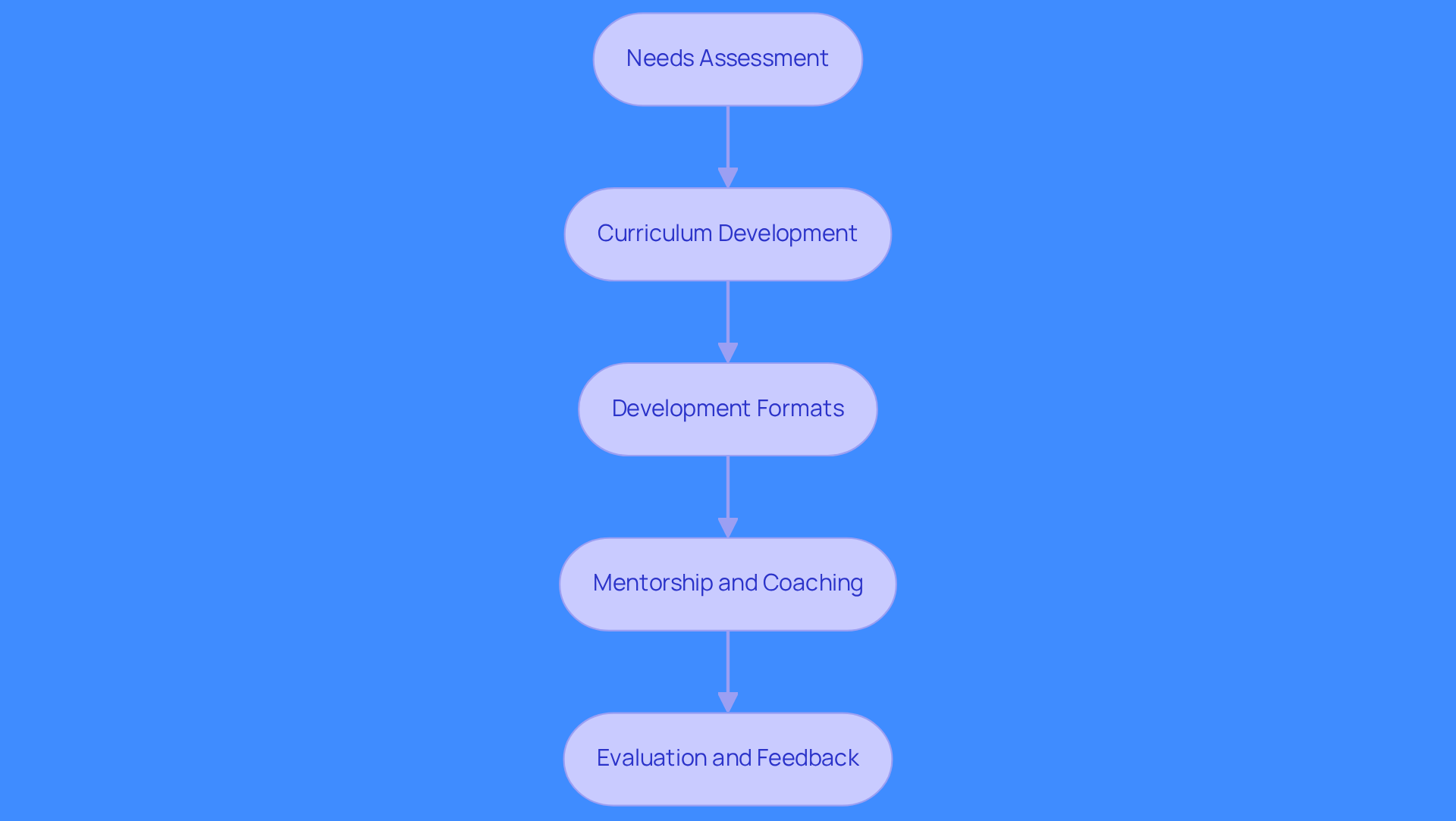 Each box represents a crucial step in creating a training program. Follow the arrows to see how each step leads to the next, ensuring a thorough and effective training process.