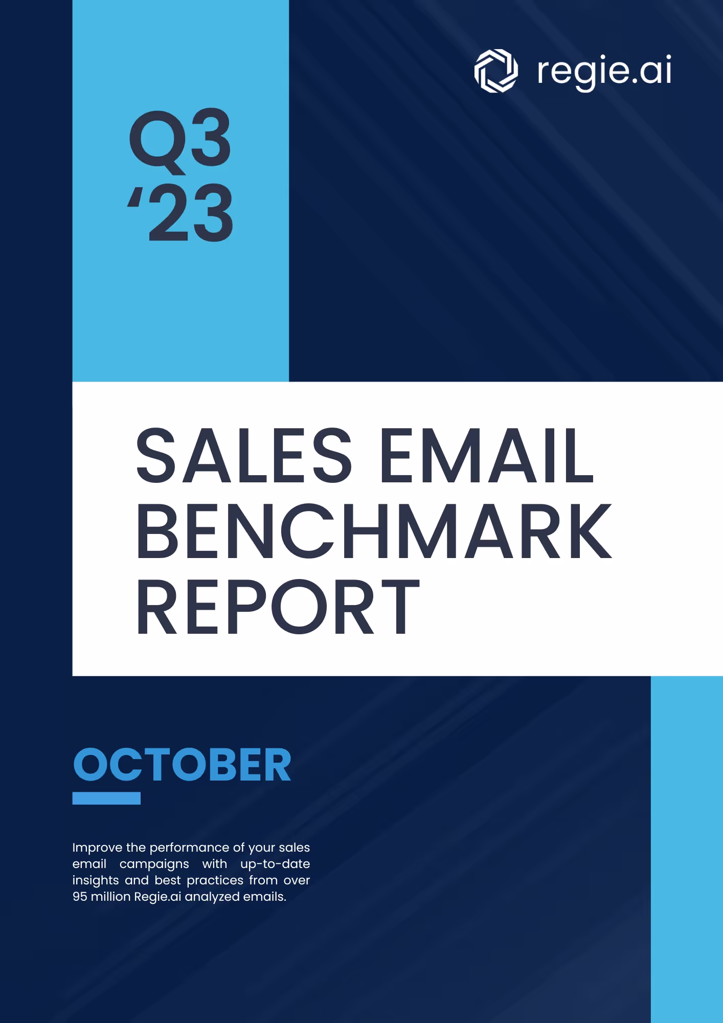 The Sales Email Benchmarks Report - Q3 2023