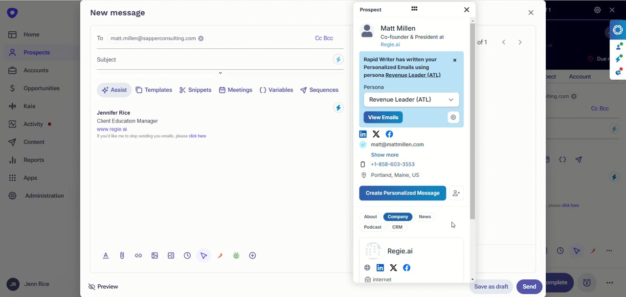 Prospect Lookup